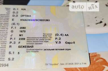 Седан Kia Optima 2012 в Подольске