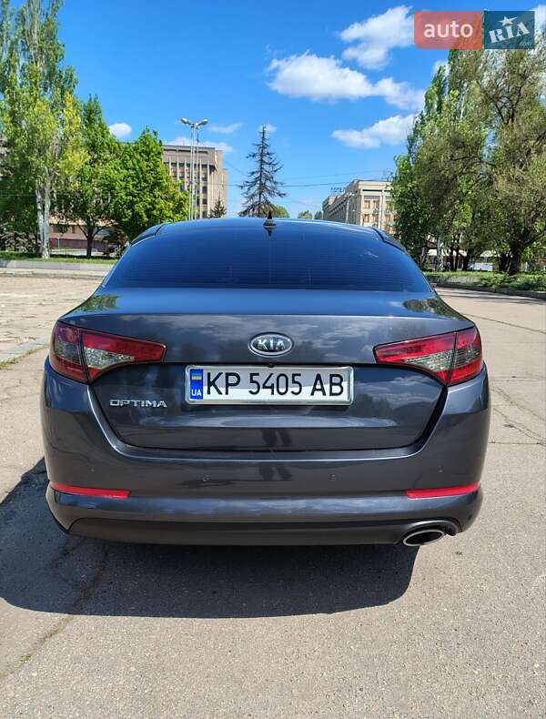 2012 KIA Optima, VIN KNAGN411BC5245314:plate — фото 1 (autoria)