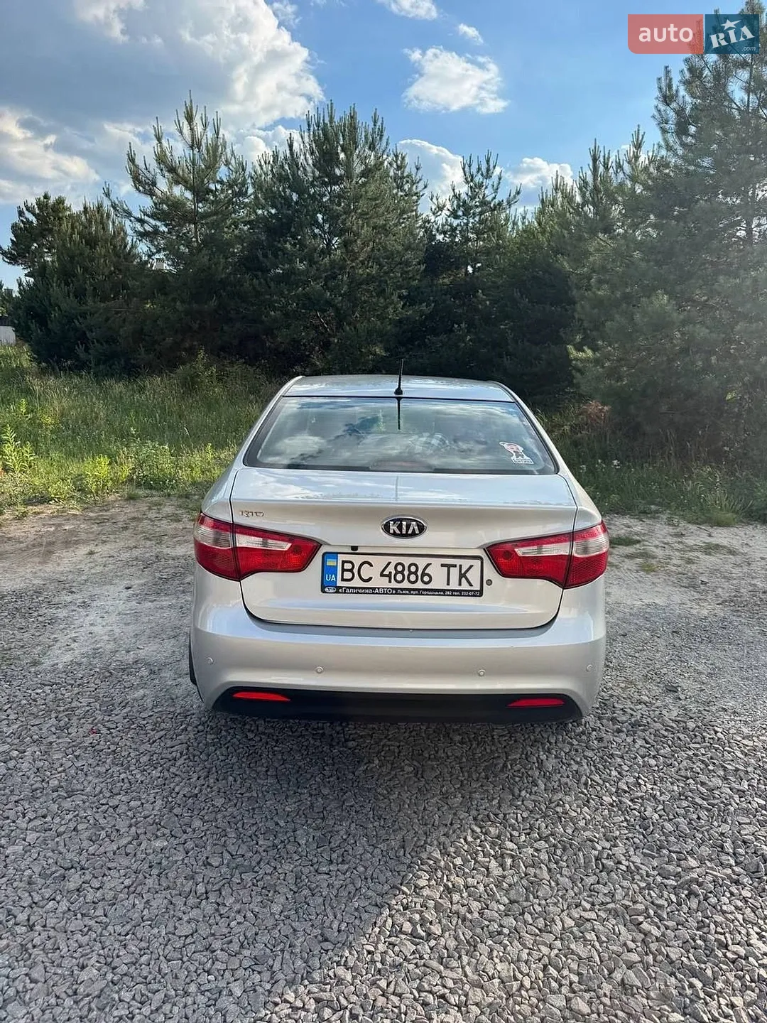 Kia Rio 2014 VIN Z94CB41ABER195874 фото оголошення 2 з 9