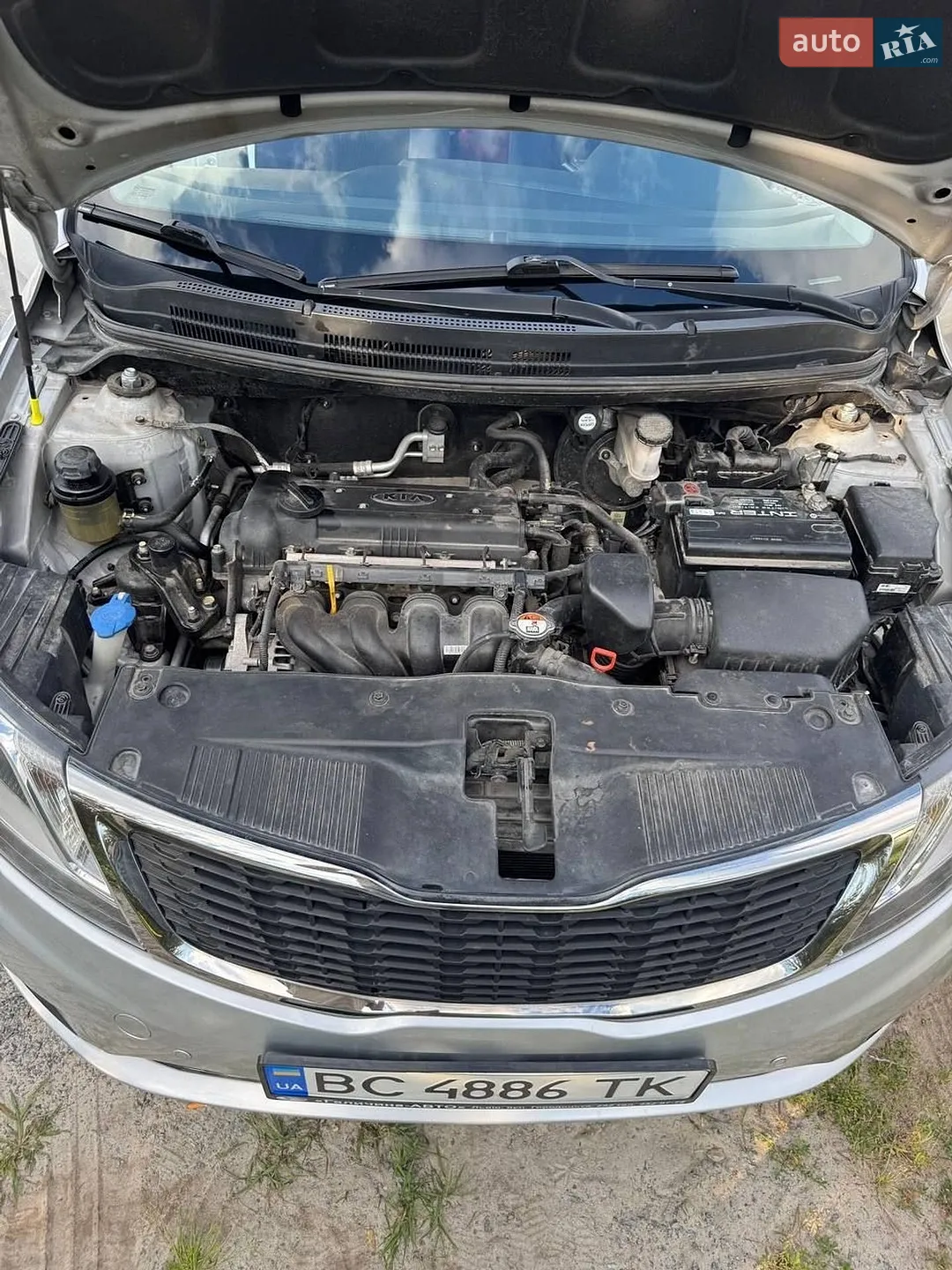 Kia Rio 2014 VIN Z94CB41ABER195874 фото оголошення 8 з 9