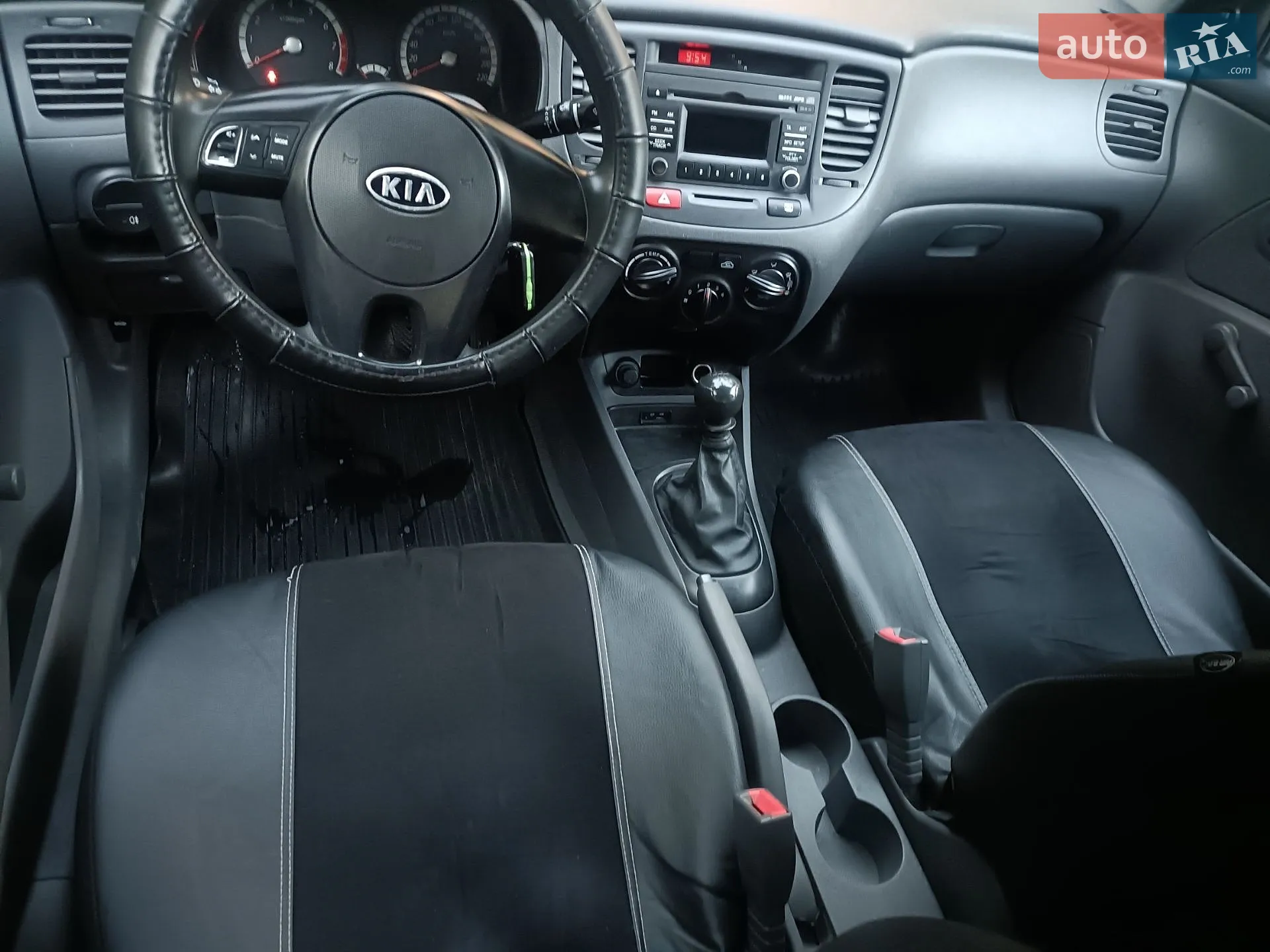 Kia Rio 2011 VIN KNADG411AB6833858 фото оголошення 8 з 10
