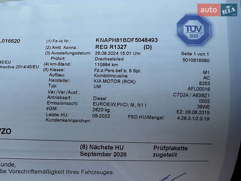 Внедорожник / Кроссовер Kia Sorento 2015 в Хмельницком