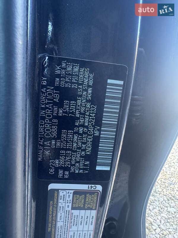 Внедорожник / Кроссовер Kia Sorento 2023 в Львове фото 20 Внедорожник / Кроссовер Kia Sorento 2023 в Львове
