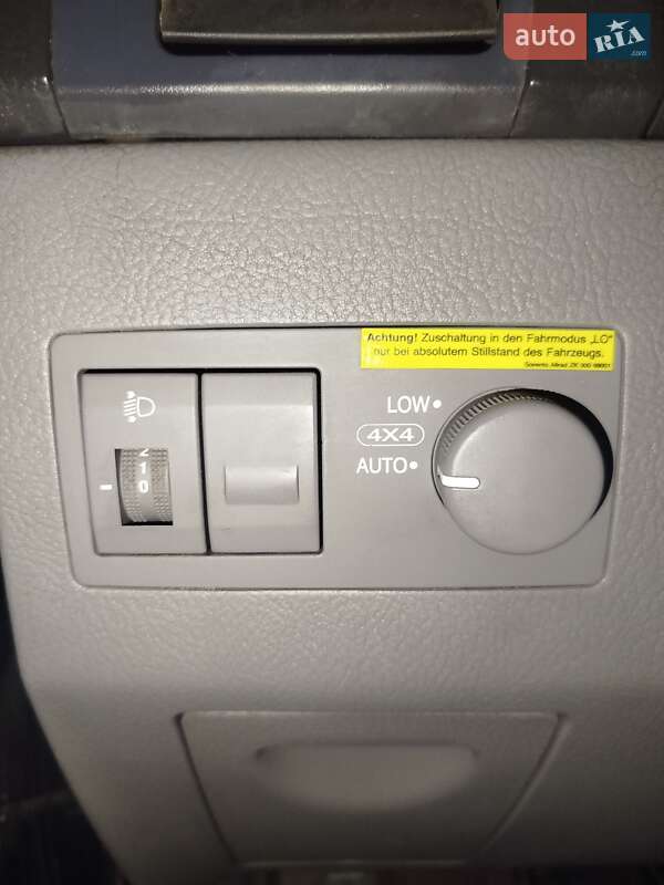 Внедорожник / Кроссовер Kia Sorento 2005 в Глыбокой фото 7 Внедорожник / Кроссовер Kia Sorento 2005 в Глыбокой