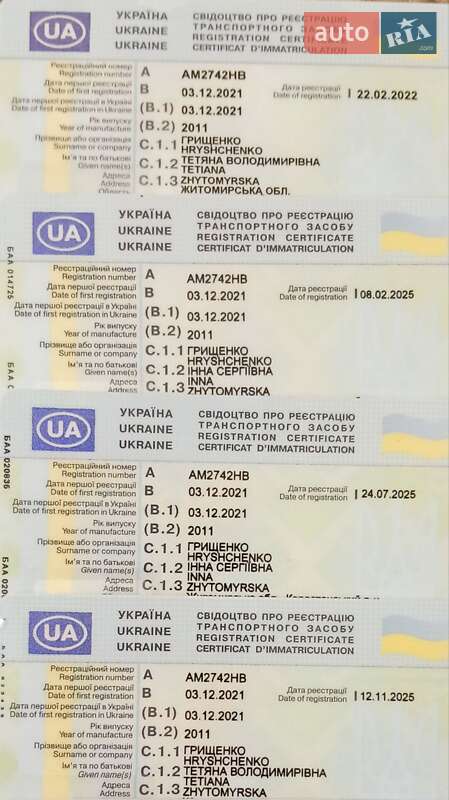 Позашляховик / Кросовер Kia Sorento 2011 в Іршанському