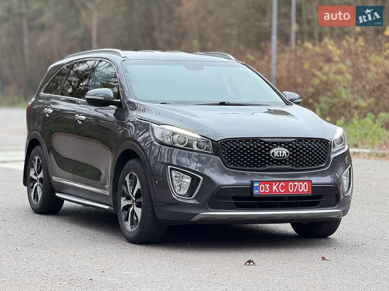 Позашляховик / Кросовер Kia Sorento 2015 в Луцьку