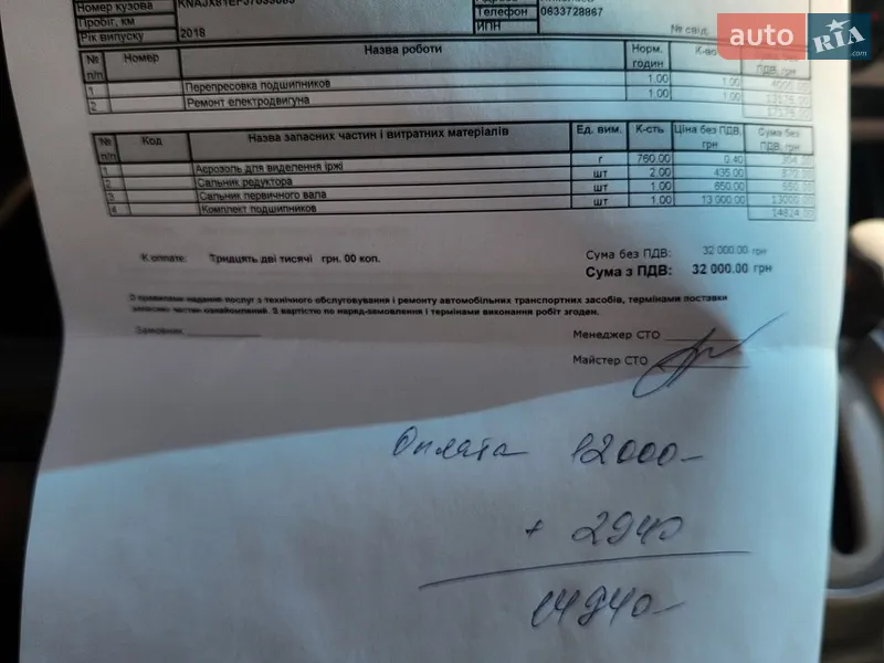Позашляховик / Кросовер Kia Soul EV 2018 в Миколаєві документ