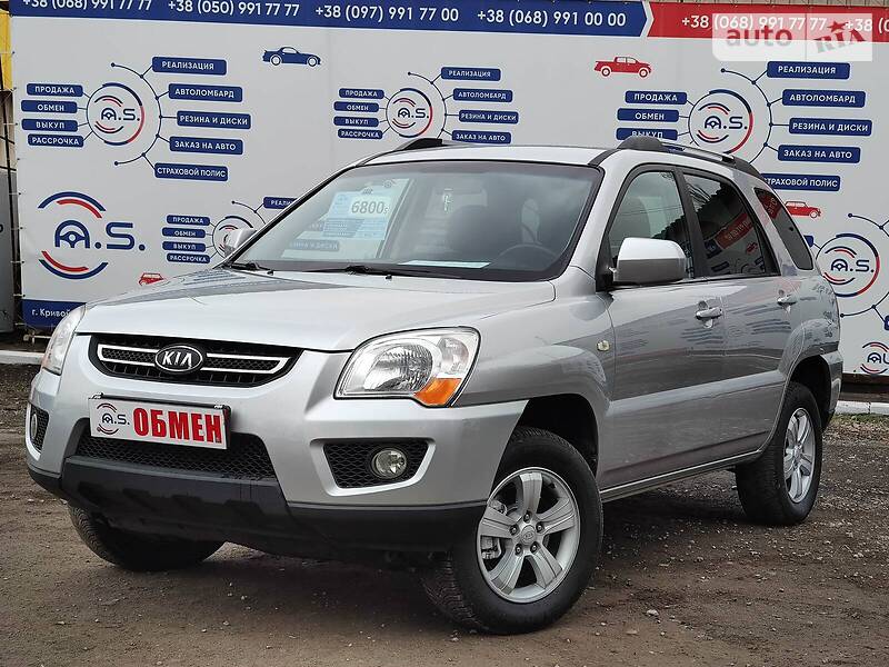 Внедорожник / Кроссовер Kia Sportage 2009 в Кривом Роге