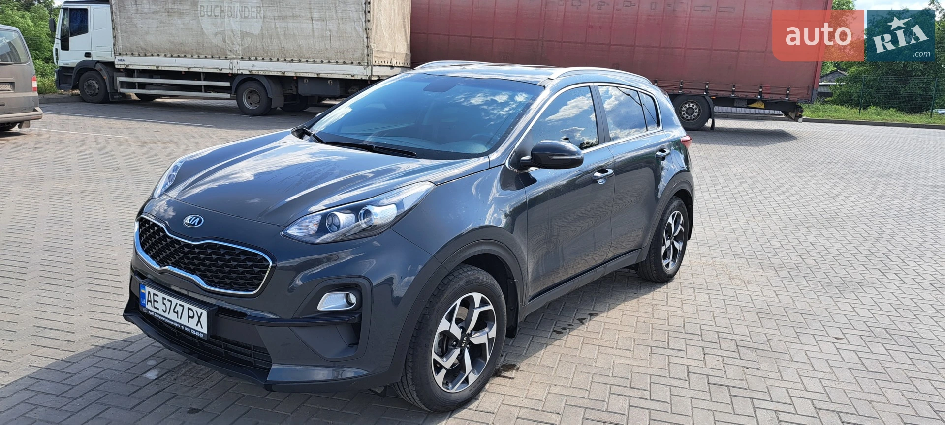 Kia Sportage 2021 VIN U5YPG814AML128295 фото оголошення 3 з 18