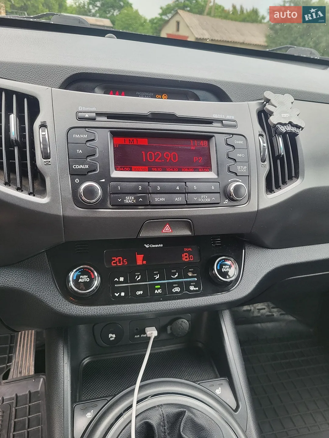 Kia Sportage 2012 VIN U5YPC811CCL141870 фото оголошення 14 з 17