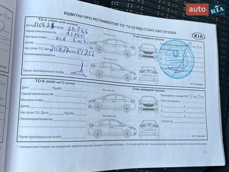 Внедорожник / Кроссовер Kia Stonic 2020 в Киеве документ