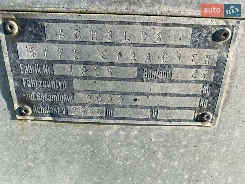 Борт Klaeser TSA 1984 в Коломые