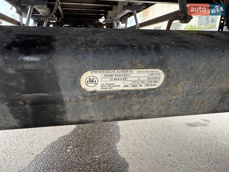 Тентований борт (штора) - прицеп Kogel AN 2004 в Рівному