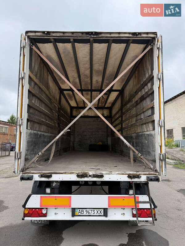 Тентований борт (штора) - прицеп Kogel AN 2004 в Рівному