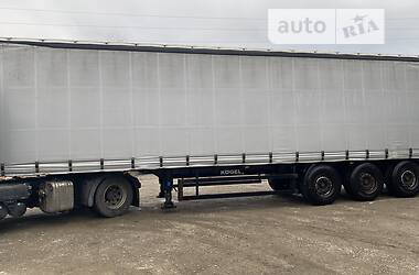 Тентованный борт (штора) - полуприцеп Kogel Anco 24 2005 в 