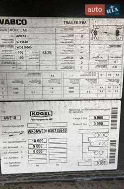 Самосвал прицеп Kogel AWE 2003 в 