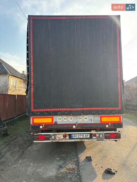 Тентований борт (штора) - напівпричіп Kogel BDF 2004 в Ужгороді