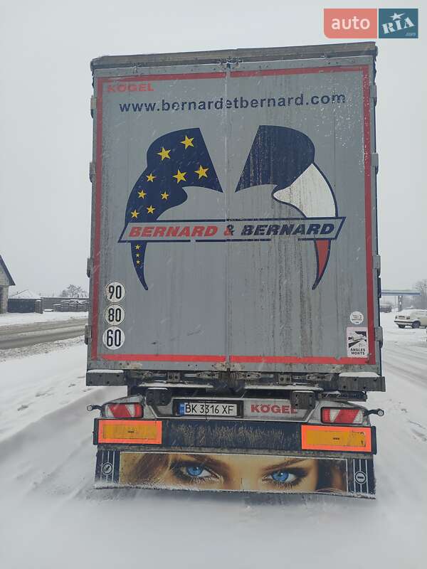 Тентованный борт (штора) - полуприцеп Kogel Cool-Maxx 2012 в Рокитном фото 3 Тентованный борт (штора) - полуприцеп Kogel Cool-Maxx 2012 в Рокитном