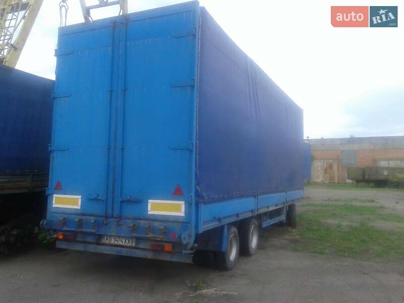 Тентований борт (штора) - прицеп Kogel FX 1986 в Вінниці фото 2 Тентований борт (штора) - прицеп Kogel FX 1986 в Вінниці