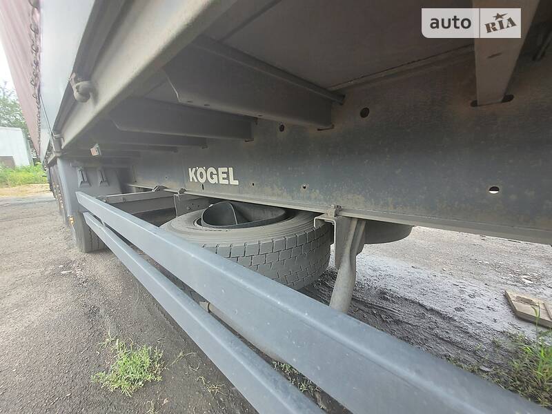 Бортовой полуприцеп Kogel S 24 2008 в Луцке