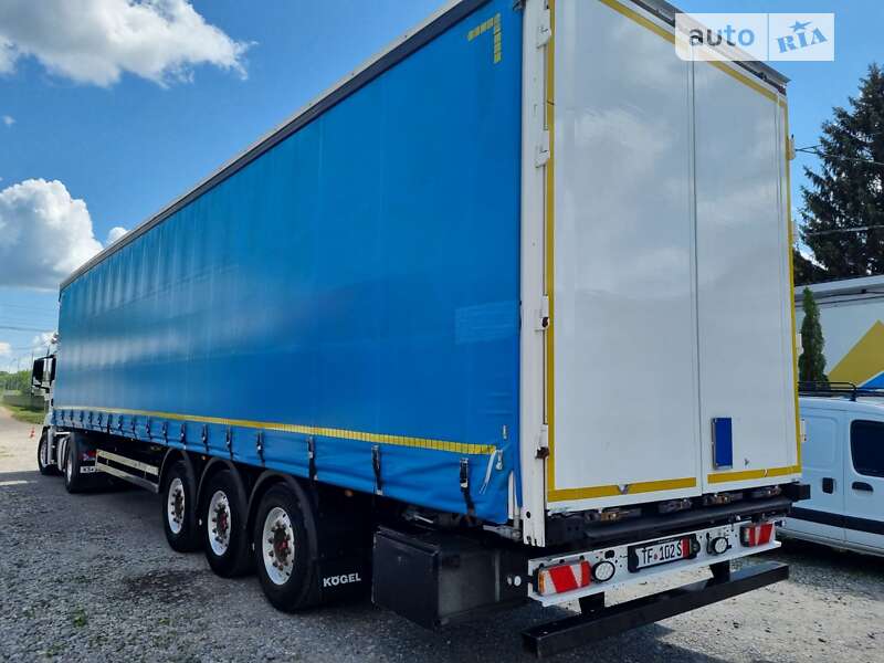 Тентованный борт (штора) - полуприцеп Kogel S 24 2017 в Виннице