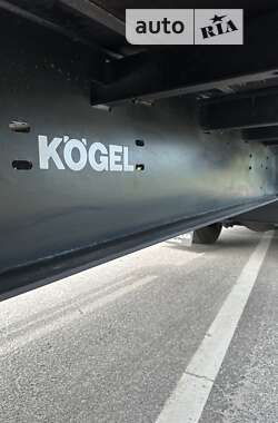 Тентований борт (штора) - напівпричіп Kogel S 24 2014 в Бродах