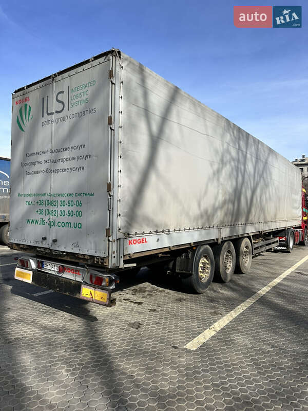 Тентований борт (штора) - напівпричіп Kogel S 24 2011 в Одесі фото 2 Тентований борт (штора) - напівпричіп Kogel S 24 2011 в Одесі
