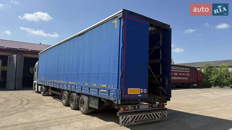 Тентованный борт (штора) - полуприцеп Kogel S 24 2011 в Тернополе