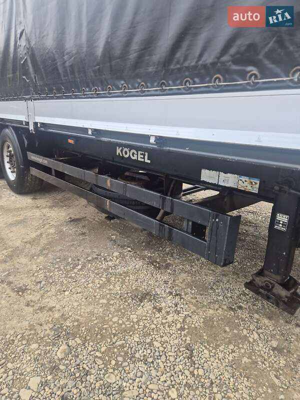 Бортовой полуприцеп Kogel S 24 2007 в Иршаве