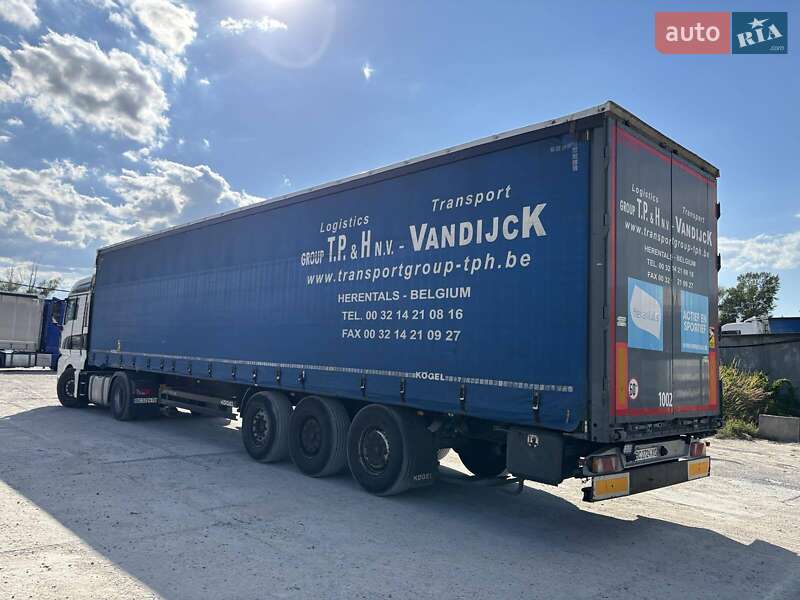 Тентований борт (штора) - напівпричіп Kogel S 24 2015 в Львові фото 7 Тентований борт (штора) - напівпричіп Kogel S 24 2015 в Львові