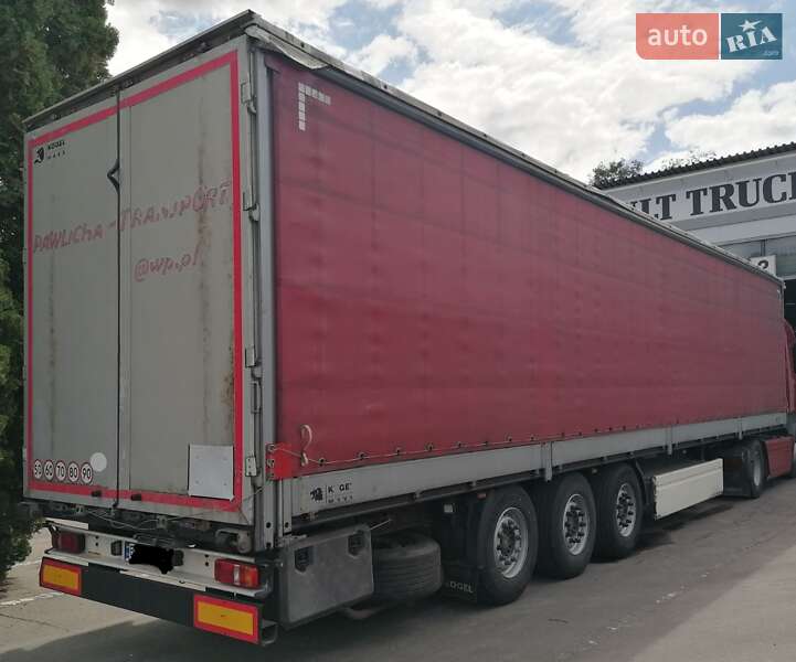 Тентований борт (штора) - напівпричіп Kogel S 24 2008 в Рівному фото 2 Тентований борт (штора) - напівпричіп Kogel S 24 2008 в Рівному