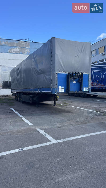 Тентований борт (штора) - напівпричіп Kogel S 24 2002 в Києві