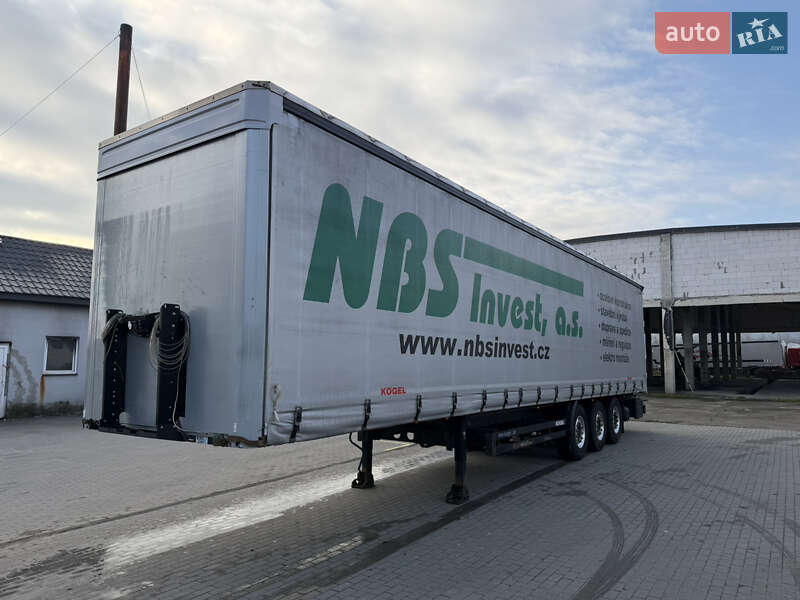 Тентованный борт (штора) - полуприцеп Kogel S 24 2017 в Тячеве фото 7 Тентованный борт (штора) - полуприцеп Kogel S 24 2017 в Тячеве