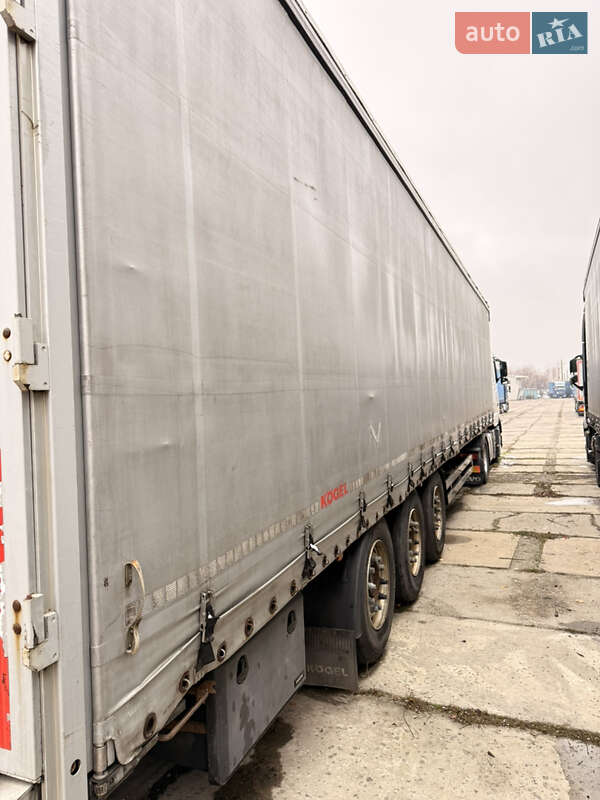 Тентованный борт (штора) - полуприцеп Kogel S 24 2016 в Люботине