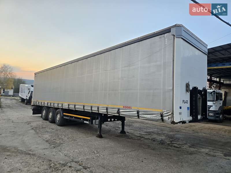 Тентованный борт (штора) - полуприцеп Kogel S 24 2014 в Болграде