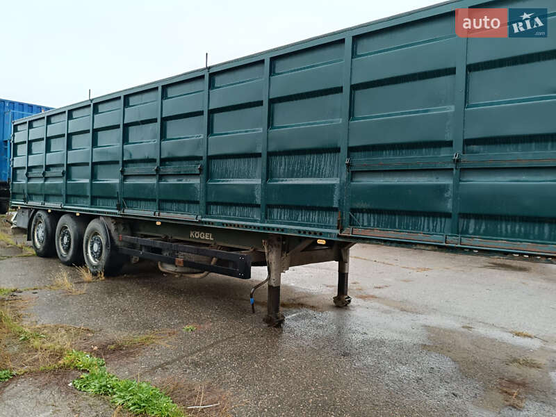 Тентований борт (штора) - прицеп Kogel S 24 2007 в Миколаєві