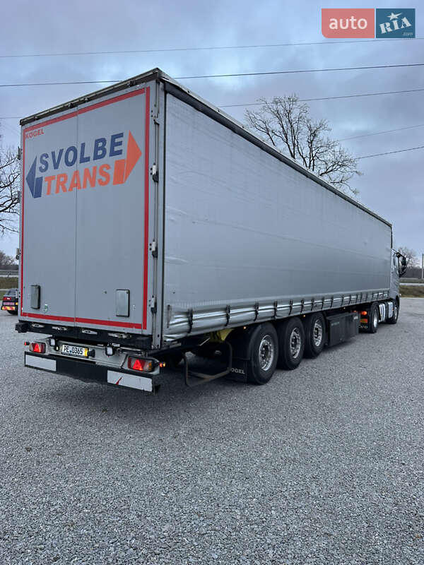 Тентованный борт (штора) - полуприцеп Kogel S 24 2016 в Житомире