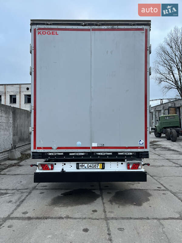 Тентованный борт (штора) - полуприцеп Kogel S 24 2018 в Кременчуге фото 4 Тентованный борт (штора) - полуприцеп Kogel S 24 2018 в Кременчуге