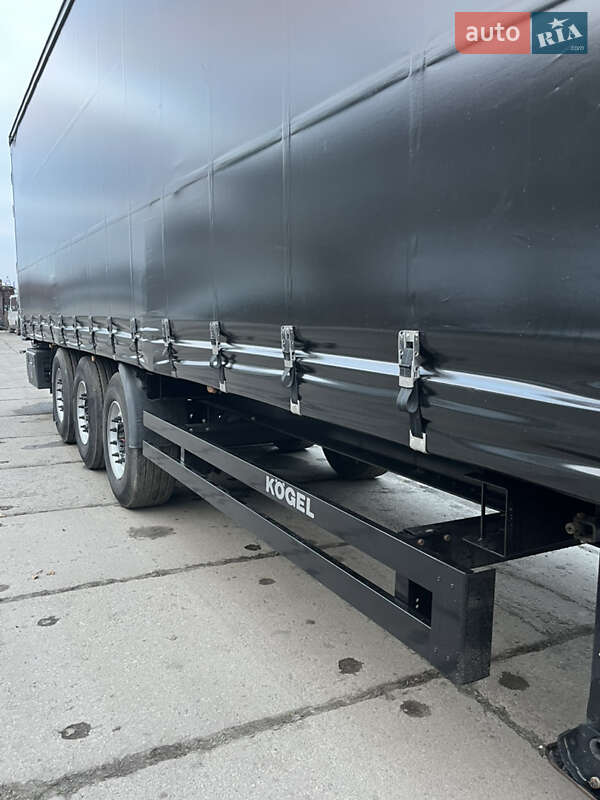 Тентованный борт (штора) - полуприцеп Kogel S 24 2018 в Кременчуге фото 16 Тентованный борт (штора) - полуприцеп Kogel S 24 2018 в Кременчуге