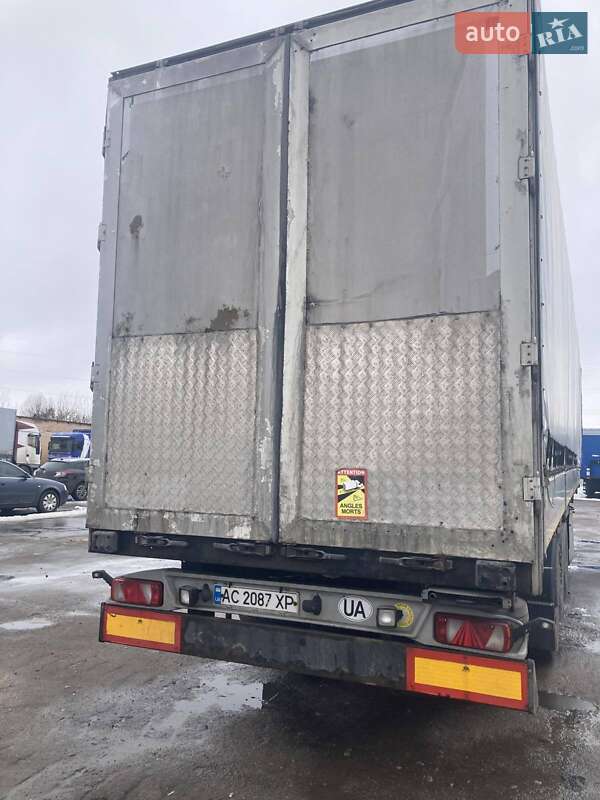 Тентований борт (штора) - напівпричіп Kogel S 24 2011 в Луцьку