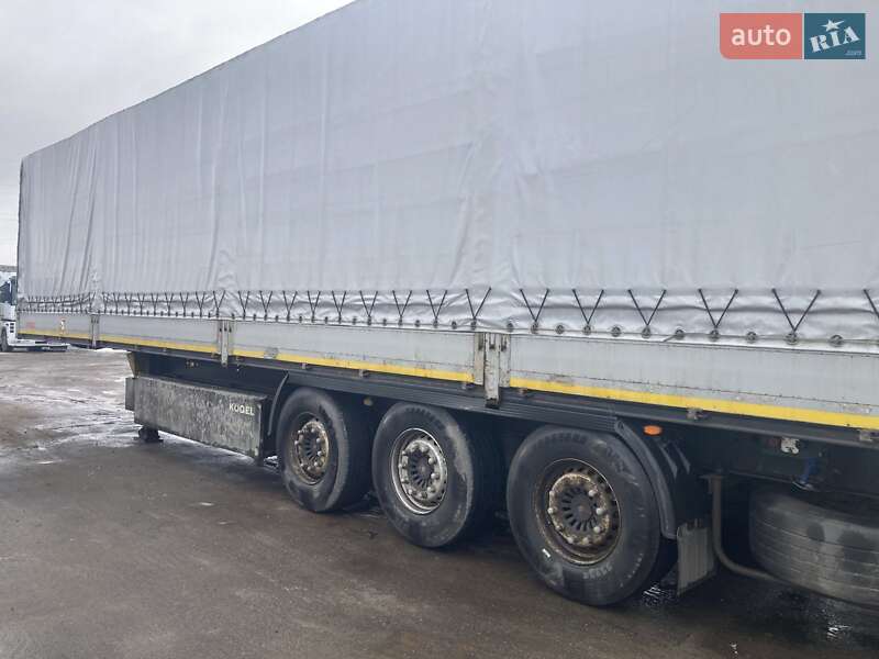 Тентований борт (штора) - напівпричіп Kogel S 24 2011 в Луцьку