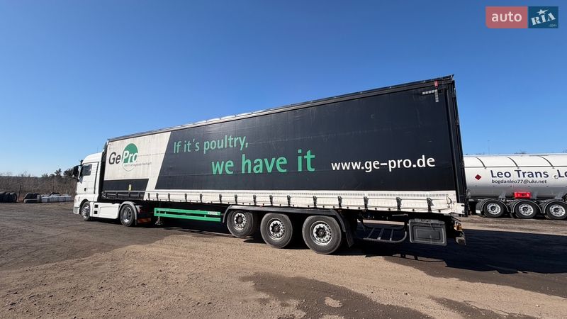 Тентований борт (штора) - напівпричіп Kogel S 24 2013 в Києві