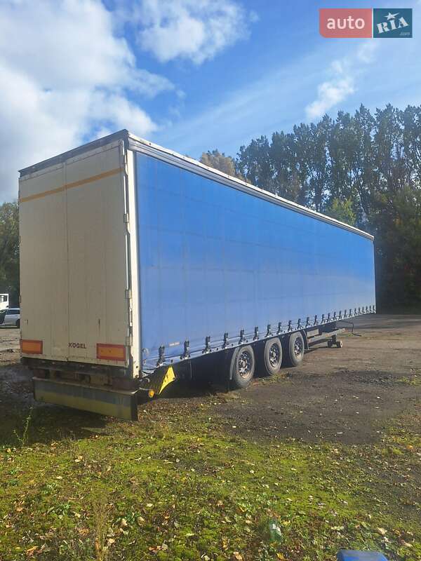 Тентованный борт (штора) - полуприцеп Kogel S 2006 в Ивано-Франковске