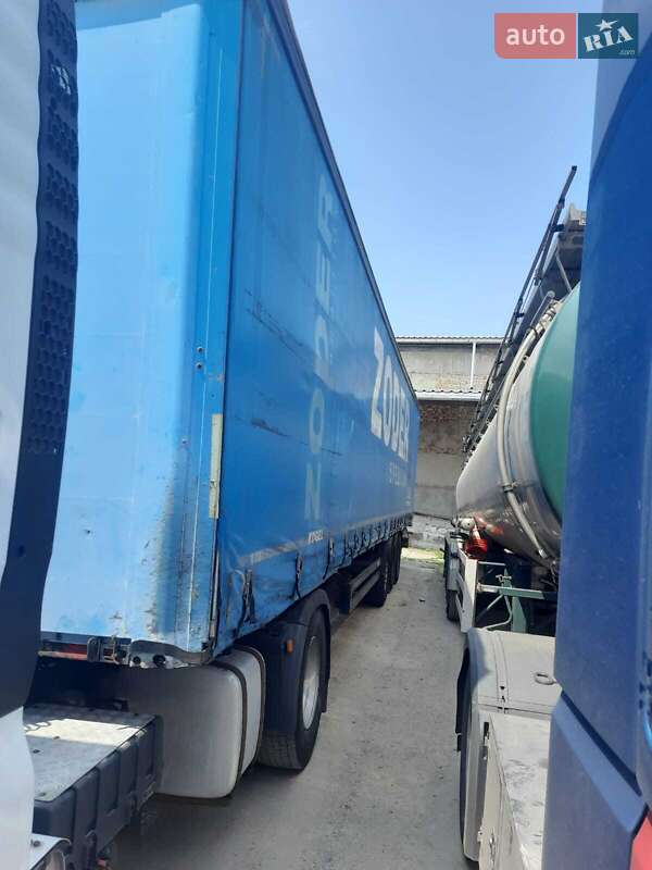 Тентований борт (штора) - напівпричіп Kogel SAF 2012 в Калуші