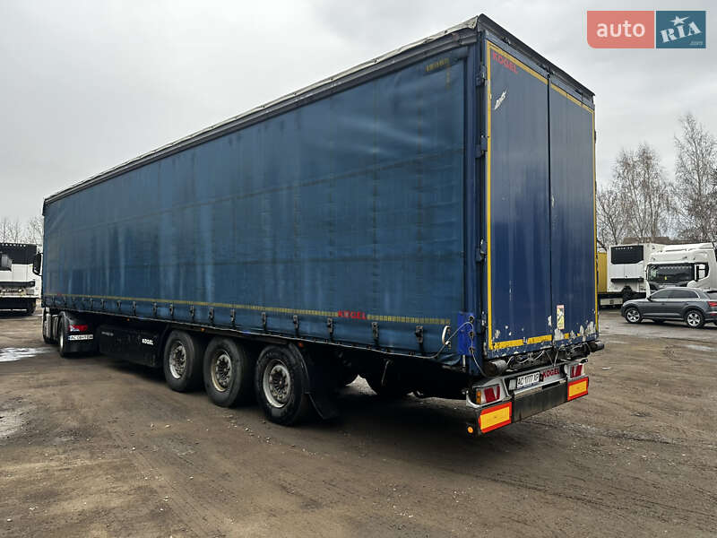 Тентованный борт (штора) - полуприцеп Kogel SAF 2013 в Луцке