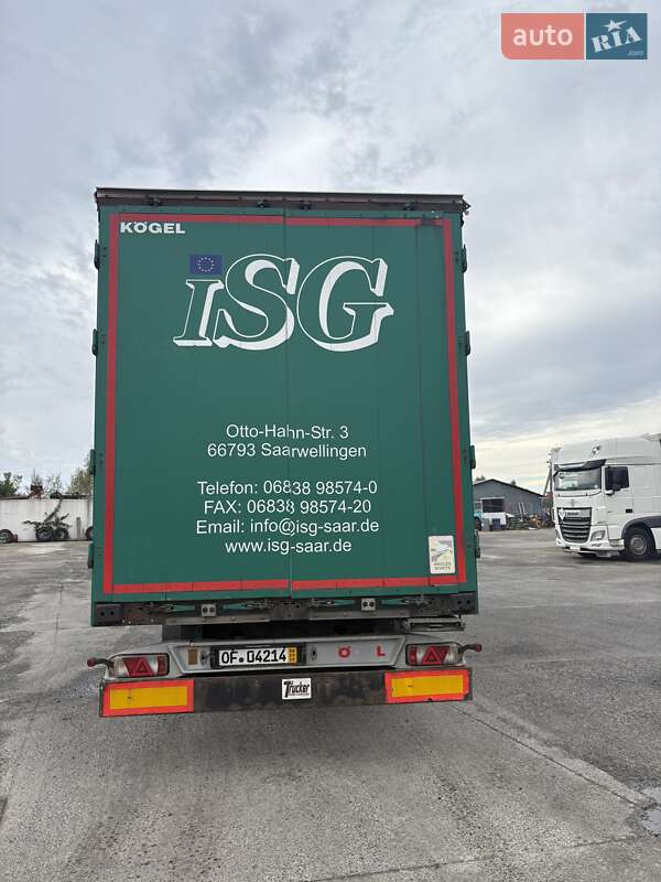 Тентований борт (штора) - напівпричіп Kogel SAF 2016 в Луцьку фото 8 Тентований борт (штора) - напівпричіп Kogel SAF 2016 в Луцьку