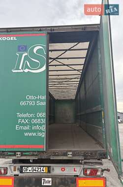 Тентований борт (штора) - напівпричіп Kogel SAF 2016 в Луцьку