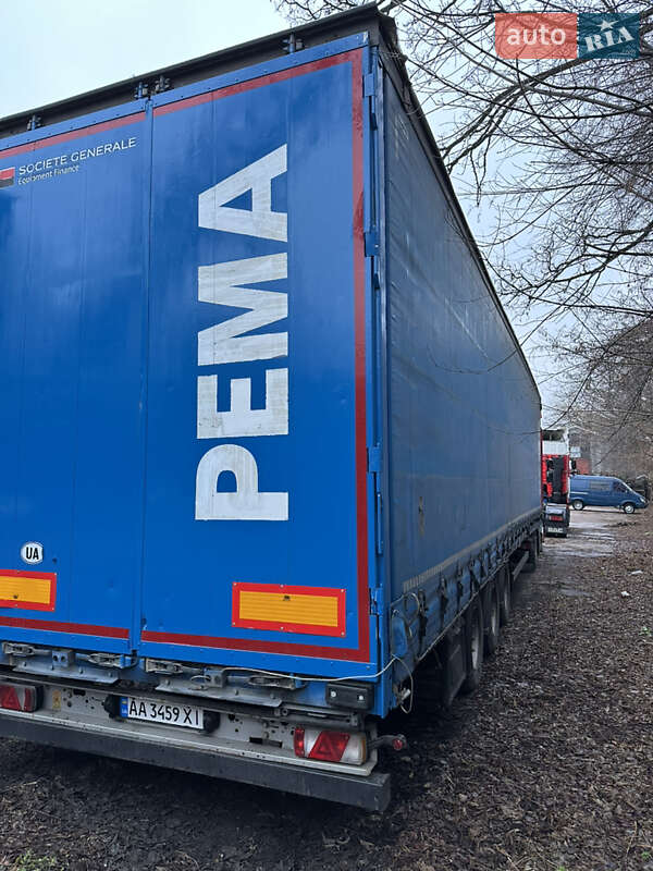 Тентованный борт (штора) - полуприцеп Kogel SAF 2011 в Киеве