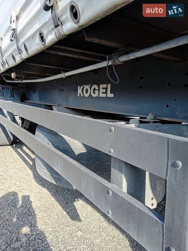 Тентованный борт (штора) - полуприцеп Kogel SAF 2010 в Луцке