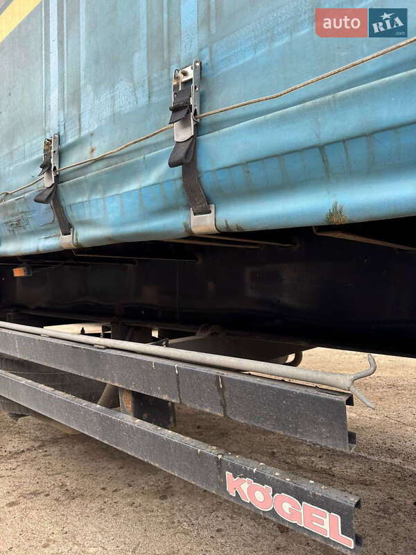 Тентованный борт (штора) - полуприцеп Kogel SAF 2007 в Калинах